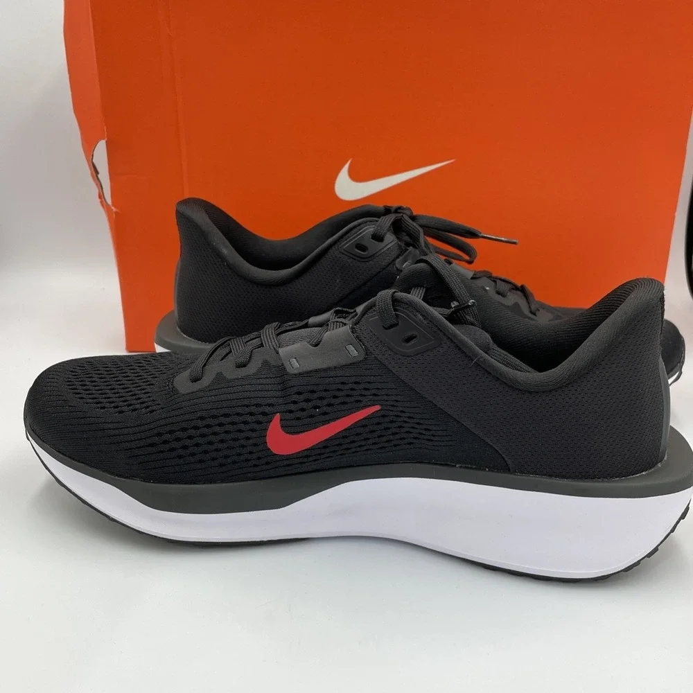 Nike Quest 6 Black/Red/White Men's Running Shoes Size 10 NEW FD6033-011